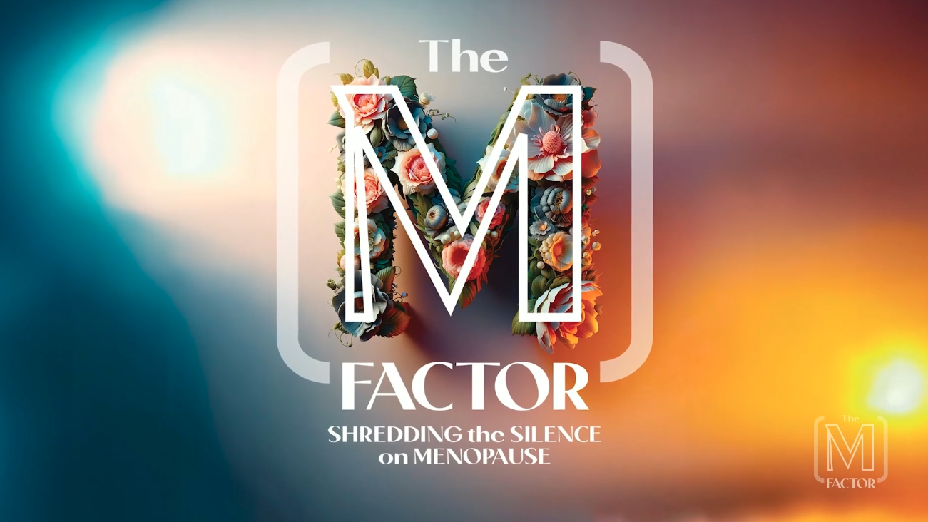 A picture of The M Factor documentary logo.